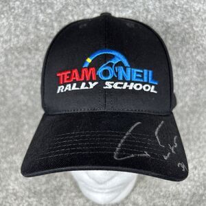 K Products Headwear Tanner Foust Autographed Team O’Neal Flex Fit Baseball Hat